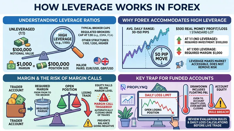 How Leverage Works in Forex