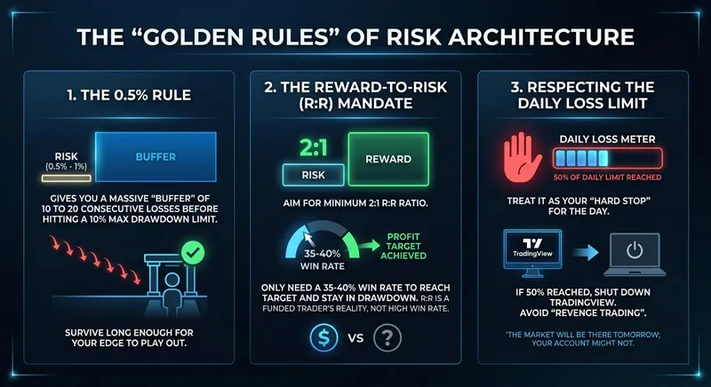 The "Golden Rules" of Risk Architecture for How to Pass a Prop Firm Challenge